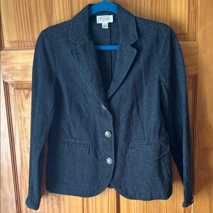 Talbots Dark Gray Women's Blazer